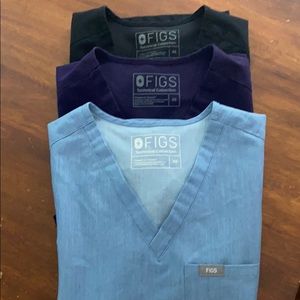 FIGS Catarina XS scrub tops